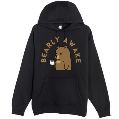 Bearly Awake Premium Pullover Hoodie