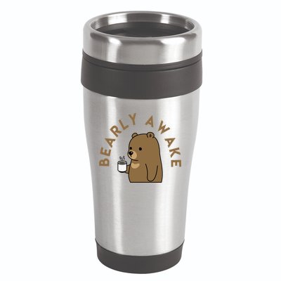 Bearly Awake 16oz Travel Tumbler