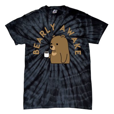 Bearly Awake Tie-Dye T-Shirt