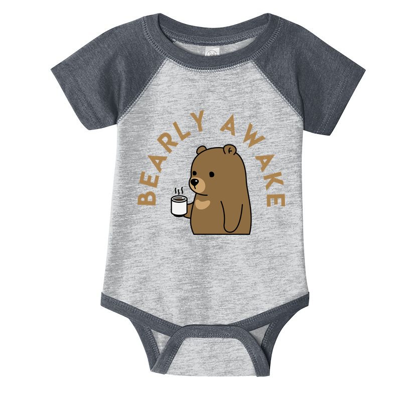 Bearly Awake Infant Baby Jersey Bodysuit