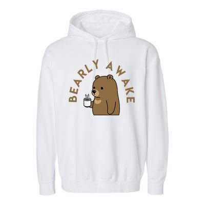 Bearly Awake Garment-Dyed Fleece Hoodie