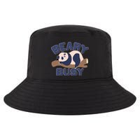 Beary Busy Cute Lazy Panda Cool Comfort Performance Bucket Hat