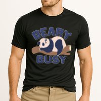Beary Busy Cute Lazy Panda Performance Shirt