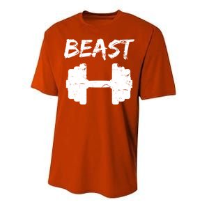 Beast Gym Logo Performance Sprint T-Shirt