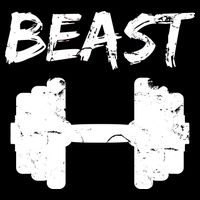 Beast Gym Logo Cooling Performance Crew T-Shirt