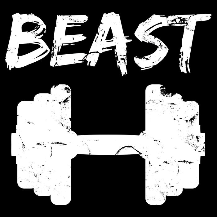 Beast Gym Logo Cooling Performance Crew T-Shirt