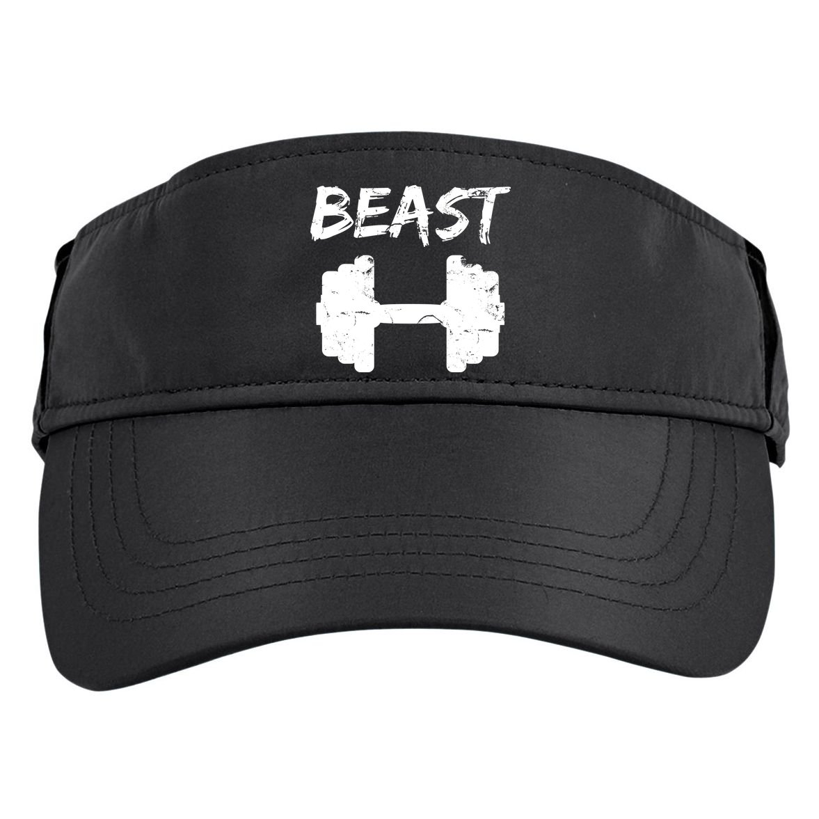 Beast Gym Logo Adult Drive Performance Visor