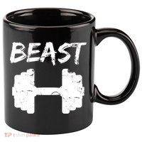 Beast Gym Logo 11oz C Handle Ceramic Mug