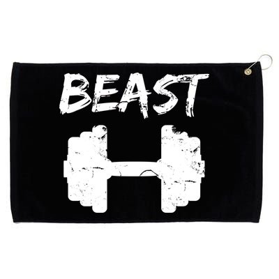 Beast Gym Logo Grommeted Golf Towel