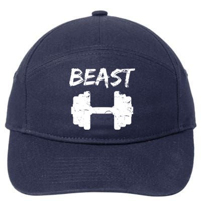 Beast Gym Logo 7-Panel Snapback Hat