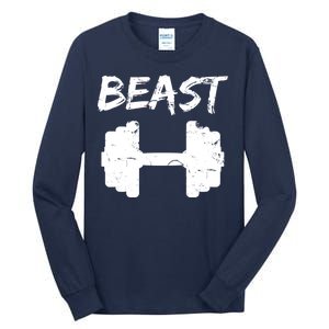 Beast Gym Logo Tall Long Sleeve T-Shirt