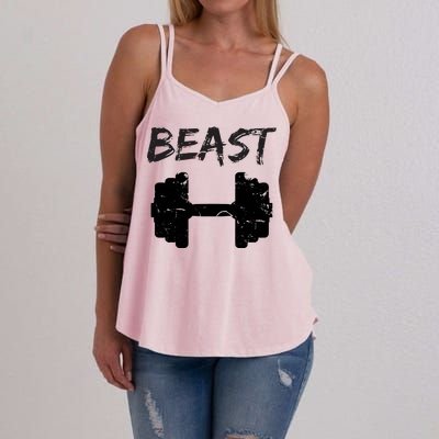 Beast Gym Logo Women's Strappy Tank