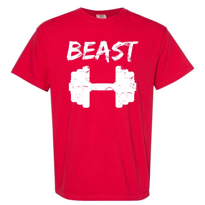 Beast Gym Logo Garment-Dyed Heavyweight T-Shirt