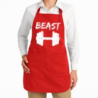Beast Gym Logo Apron