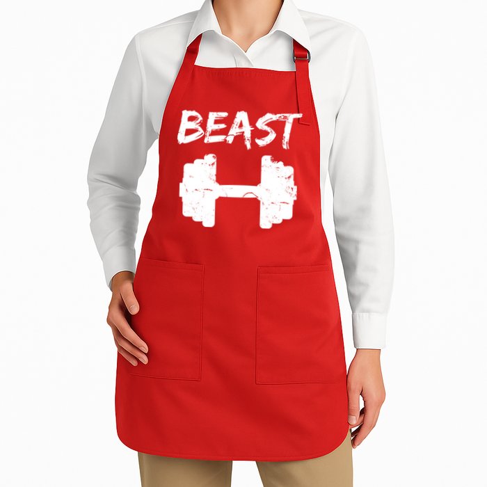 Beast Gym Logo Apron