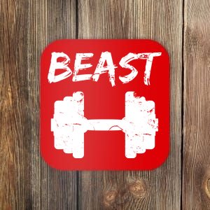 Beast Gym Logo Coaster