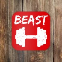 Beast Gym Logo Coaster