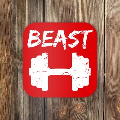 Beast Gym Logo Coaster