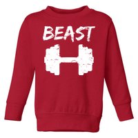 Beast Gym Logo Toddler Sweatshirt