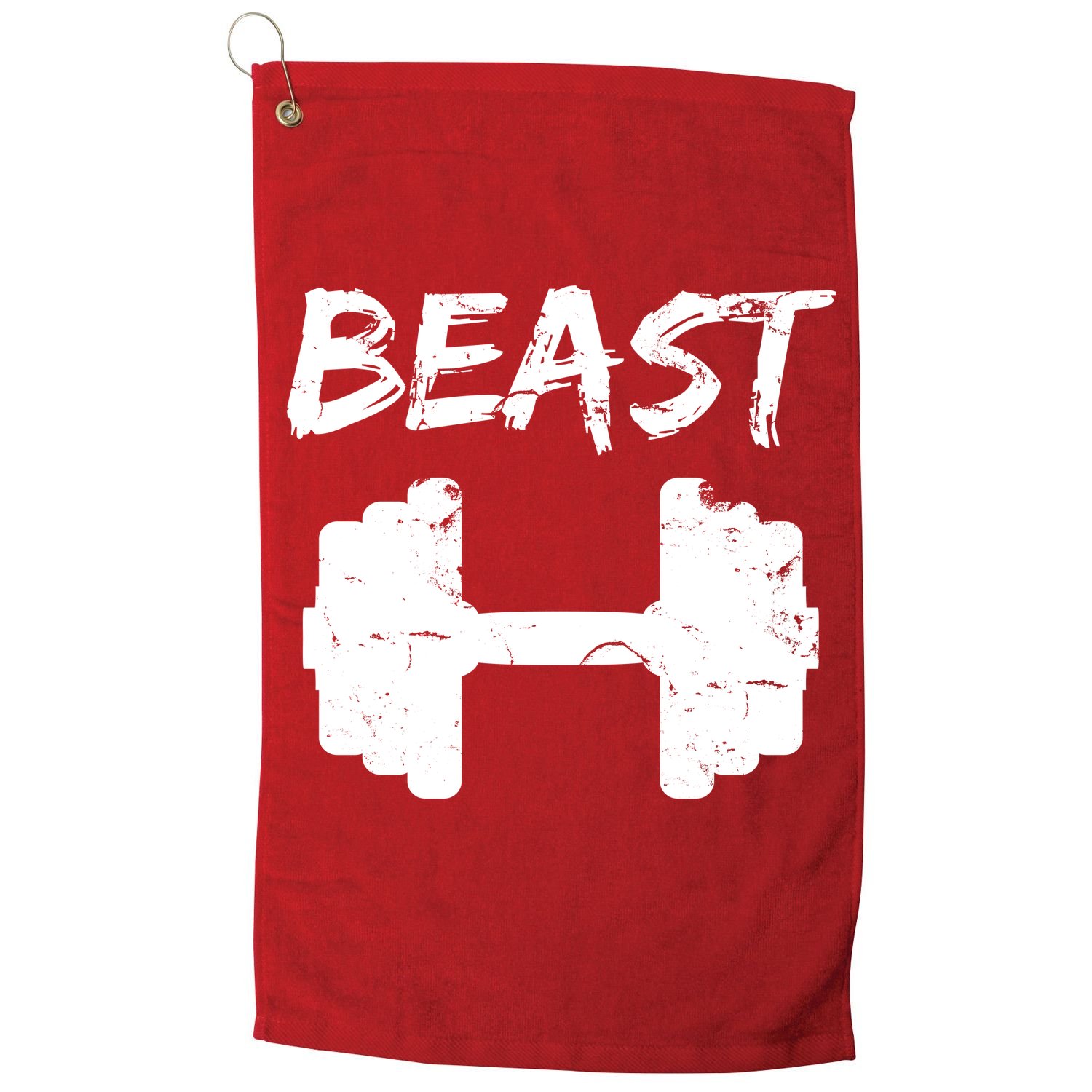 Beast Gym Logo Golf Towel