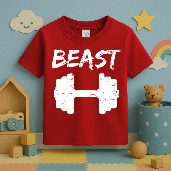 Beast Gym Logo Toddler T-Shirt