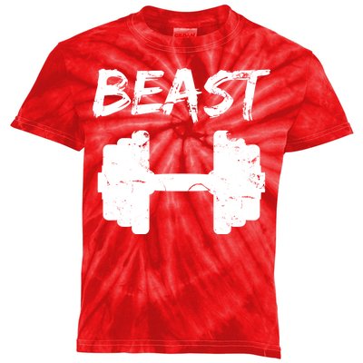 Beast Gym Logo Kids Tie-Dye T-Shirt