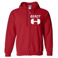 Beast Gym Logo Full Zip Hoodie