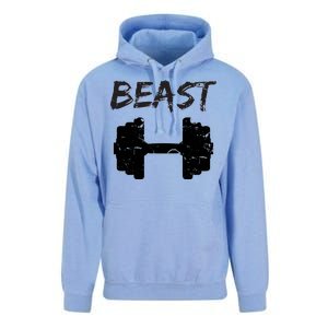 Beast Gym Logo Unisex Surf Hoodie