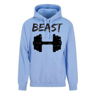 Beast Gym Logo Unisex Surf Hoodie