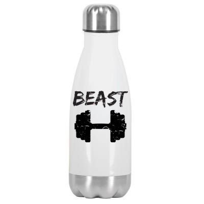 Beast Gym Logo Stainless Steel Insulated Water Bottle