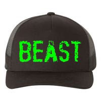 Beast Gym Workout Mode Fitness Logo Yupoong Adult 5-Panel Trucker Hat