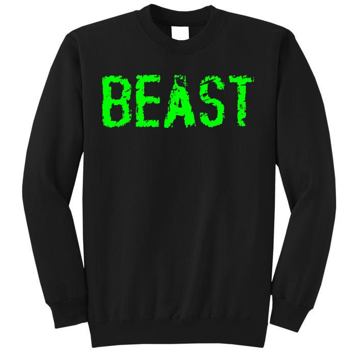 Beast Gym Workout Mode Fitness Logo Sweatshirt