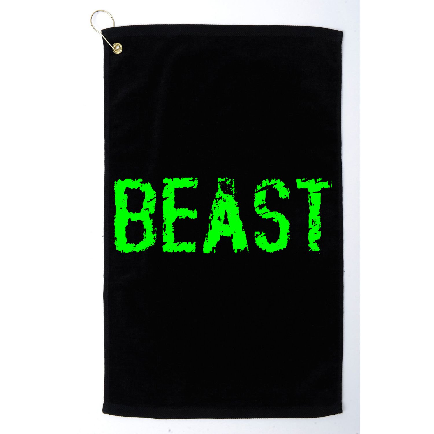 Beast Gym Workout Mode Fitness Logo Golf Towel