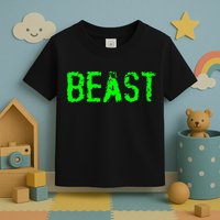 Beast Gym Workout Mode Fitness Logo Toddler T-Shirt