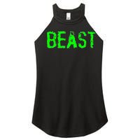 Beast Gym Workout Mode Fitness Logo Women's Perfect Tri Rocker Tank