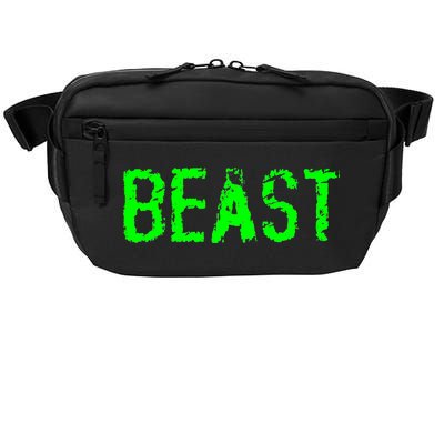 Beast Gym Workout Mode Fitness Logo Crossbody Pack