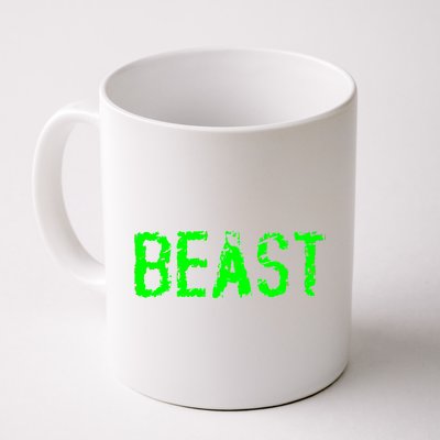 Beast Gym Workout Mode Fitness Logo Coffee Mug