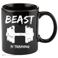 Beast In Training  11oz C Handle Ceramic Mug
