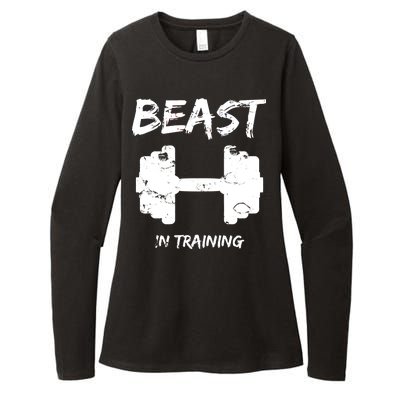 Beast In Training  Womens CVC Long Sleeve Shirt