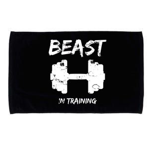 Beast In Training  Microfiber Hand Towel