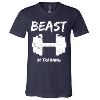 Beast In Training  V-Neck T-Shirt