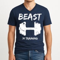 Beast In Training  V-Neck T-Shirt