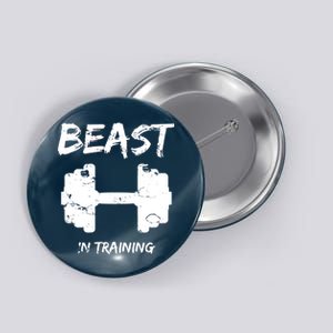 Beast In Training  Button