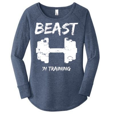 Beast In Training  Women's Perfect Tri Tunic Long Sleeve Shirt