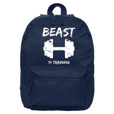 Beast In Training  16 in Basic Backpack