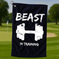 Beast In Training  Golf Towel