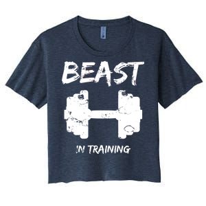 Beast In Training  Women's Crop Top Tee