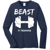 Beast In Training  Ladies Long Sleeve Shirt