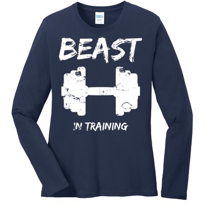 Beast In Training  Ladies Long Sleeve Shirt