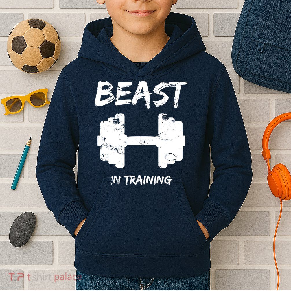 Beast In Training  Kids Hoodie